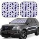thumbnail image 1 of Balery Daisies Flowers Parasol para parabrisas de coche de 2 piezas | Parasol plegable para parabrisas delantero de coche para la mayoría de sedanes-Small, 1 of 6
