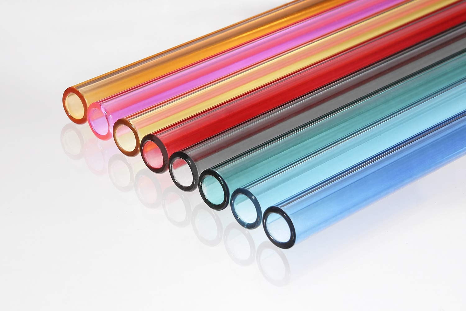 Hiware Reusable Glass Drinking Straws, Eco-Friendly