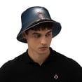 thumbnail image 6 of Kdxio Reflective Bucket Hat - Peggy's Cove Lighthouse Print Bucket Hat for Men,Women, 6 of 9