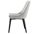 thumbnail image 6 of Side Dining Chair, Set of 2, Grey Gray, Velvet, Modern Contemporary, Kitchen Room Cafe Bistro Restaurant Hospitality, 6 of 10