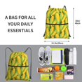 thumbnail image 2 of Vsdgher Corn 1 Drawstring Backpack Water Resistant String Bag Sports Sackpack Gym Sack for Men Women, 2 of 6