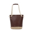thumbnail image 2 of Bolsa Tote Corte Inferior Tejido color Café Lucentzza 5BLZP22566, 2 of 6