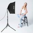 thumbnail image 3 of Amdohai Kit d'Éclairage Softbox Professionnel Kibule Studio Photographie 2 28 x 20 Pouces Softbox +, 3 of 9