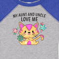 thumbnail image 4 of Inktastic My Aunt and Uncle Love Me with Cute Kitten and Flowers Boys or Girls Baby Bodysuit, 4 of 5