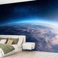 thumbnail image 2 of Peel and Stick Wallpaper Milky way rising Earth s Modern Art Wall Mural Decor Self Adhesive and Removable 69in x 98in, 2 of 8