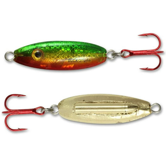 Northland Buck-Shot Rattle Spoon Golden Perch 3/4 oz