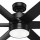 thumbnail image 2 of Ventilador de techo Hunter 59628 Solaria - Matte Black 72" negro 183, 2 of 5