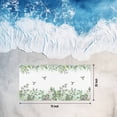 thumbnail image 4 of Watercolor Hummingbird Leaf Beach Towels Blanket Soft&Absorbent Quick Dry Microfiber Green White Pool Towels for Swimming ,Yoga, Sports, Gym, Camping,Large 35X70in,, 4 of 8