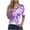 0#Red, variant on Njagoc3 Womens Printed Short Sleeve V-Neck Blouse Casual Relaxed Fit T-Shirt