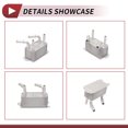 thumbnail image 6 of Unique Bargains Engine Oil Cooler for Lincoln MKZ 2013-2016 Transmission Oil Cooler Trans Cooler No.DG937A095BB Aluminum Alloy Silver Tone 1 Pcs Car, 6 of 6