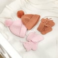 thumbnail image 5 of Warm And Cosy Baby Booties and Hat Set for Newborns, Fashionable Knitted Hat & Socks for Photoshoots and Everyday Use, 5 of 9