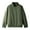 Green, variant on SwiftWear Men's Bomber Jacket, Casual Solid Color Zipper Pockets Long Sleeve Outwear Windbreaker Coat Black L