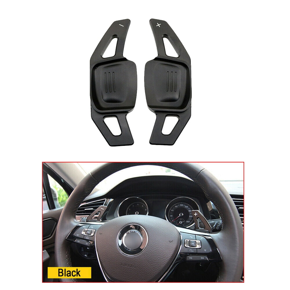Steering Wheel Shift Paddle Gear Shifter Extension Black Fit Hyundai Sonata 9
