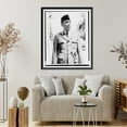 thumbnail image 4 of Historic Framed Print, Presiden Repoeblik Indonesia Ir. Soekarno, 17-7/8" x 21-7/8", 4 of 9
