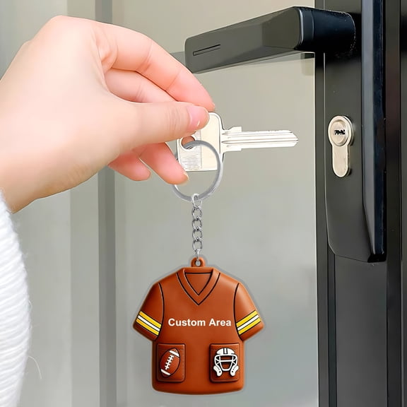 Sports Ball Games Acrylic Keychain, Sports Keychain Gift, Team Spirit Keychain, Durable 2.75-Inch Athlete Gift for Men, Women, Athletes, Coaches, Fans, Accessory for Keys and Bags