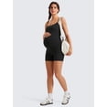 thumbnail image 4 of Mameluco de entrenamiento para maternidad CRZ YOGA Butterluxe Black Medium, 4 of 5