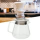 thumbnail image 4 of Cafetera De Vidrio, Cafetera De Vidrio Duradera, Hervidor De Café De Vidrio, Para El Mostrador De La Cocina De La Barra Del Hogar De La Oficina ANGGREK Descripción de la referencia, 4 of 5