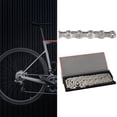 thumbnail image 3 of Engranaje de cadenas de bicicleta Sunnimix 116 enlaces Acero de alta resistencia Cadena de bicicleta, 3 of 7