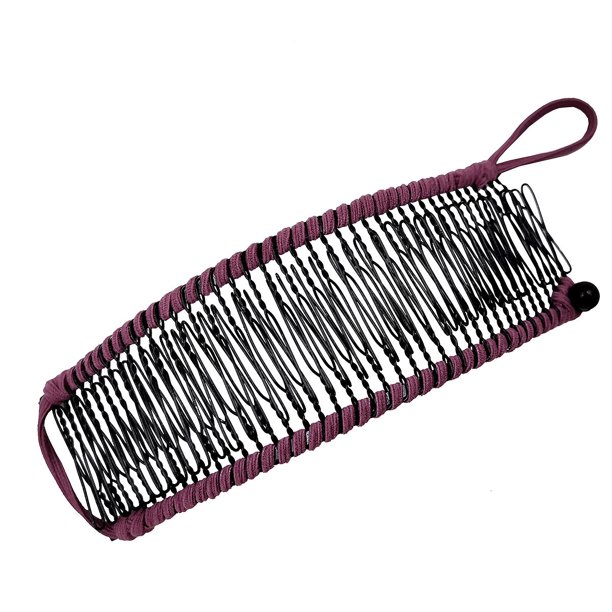 Herramienta de peine con pinza de plátano, pinza elástica para el pelo, soporte para cola de caballo