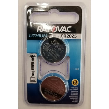 Rayovac 2025 Lithium 3V Button Cell Battery