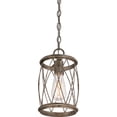 thumbnail image 2 of Quoizel RDY1506CS Dury Mini Pendant in Century Silver Leaf, 2 of 3