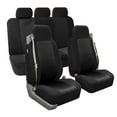 thumbnail image 1 of FH Group Built-In Seatbelt Cloth Seat Covers Fit For Car Truck SUV Van - Full Set, 1 of 4