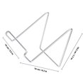 thumbnail image 2 of OULII 2 Pcs Holder Display Metal Display Stand Simple Design Displaying Magazines, 2 of 7