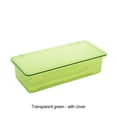 thumbnail image 2 of Moyic Caja de plástico para utensilios, soluciones de almacenamiento que ahorran espacio y fácil acceso, caja de almacenamiento de vajilla Cocina y Comedor Verde, 2 of 6