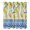 style-3, variant on Lemon Floral Blue Border Blackout Curtain 3d Printed Window Curtain Bedroom Living Room Hotel Window 2 Panel Shade
