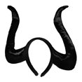 thumbnail image 4 of Diademas de cuernos de diablo, diadema única para disfraz de Halloween o cosplay., 4 of 6