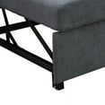 thumbnail image 6 of Ainehome Convertible Sectional Sofa with Storage Chaise - L-Shaped Futon Sofa Bed with Pull-Out Sleeper for Living Room, Dark Grey, 6 of 8