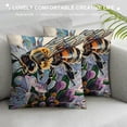 thumbnail image 3 of Shiartex  Spring Pillow Covers - Cute Bee Throw Pillow Covers Outdoor Decorative Pillows,  Animal Cushion Case Decor for Home Sofa, 3 of 5