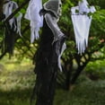 thumbnail image 6 of EUDIDV Spooky Halloween Ornaments Halloween Decoration Little Hanging Headscarf Female Pendant Creepy Halloween Props, 6 of 6