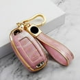 thumbnail image 1 of Car Key Fob Cover Case Protector Jade Style TPU Car Key Fob Case Cover 3 Buttons For Hyundai Veloster 2017-2019, 1 of 11