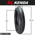 thumbnail image 4 of Kenda KM1 Sport Touring Radial Front Tires - 110/70R17 54H TL 144720W7, 4 of 6
