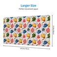 thumbnail image 2 of Kdxio Watercolor Teapots Print Large Gaming Mouse Pad,Non-Slip Base,Water Resist Keyboard Pad for Gamer,Office & Home,29.5 x 15.8 in, 2 of 6