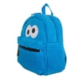 thumbnail image 2 of Mochila de peluche Sesame Street Cookie Monster para niños pequeños 30 cm, 2 of 7