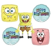 Spongebob and Patrick Birthday balloon bouquet Decoration Pineapple Sea