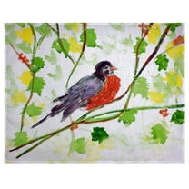 Betsy Drake PM164 14 x 18 in. Robin Place Mat - Set of 4