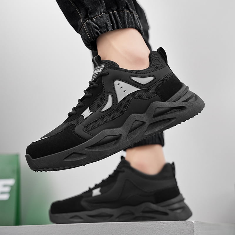 Men'S New Season Outdoor Sports Hiking Shoes That Are Both Stylish And Classic, Featuring Breathable Mesh, Thick Soles for Shock Absorption, Slip Resistance, Durability, And High Elasticity