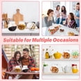 thumbnail image 5 of MODANU 6 Pcs Plastic Candy Jar with Lid for Candy Buffet with 6 Pcs Mini Acrylic Plastic Kitchen Scoop 7.7 oz Clear Candy Container Plastic Cookie Jar for Kitchen Counter, 5 of 7