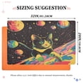 thumbnail image 2 of YAZAOO Floor Mats 32x20in Interstellar Prowler Creativity Doormats, 2 of 8