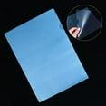 thumbnail image 4 of 30 Pcs Pochette de Documents A4 Claire Transparente pour Projet - Type Pochette Extensible pour Dossiers, Étui Porte-Papier ( Blanc ) Vert, 4 of 6