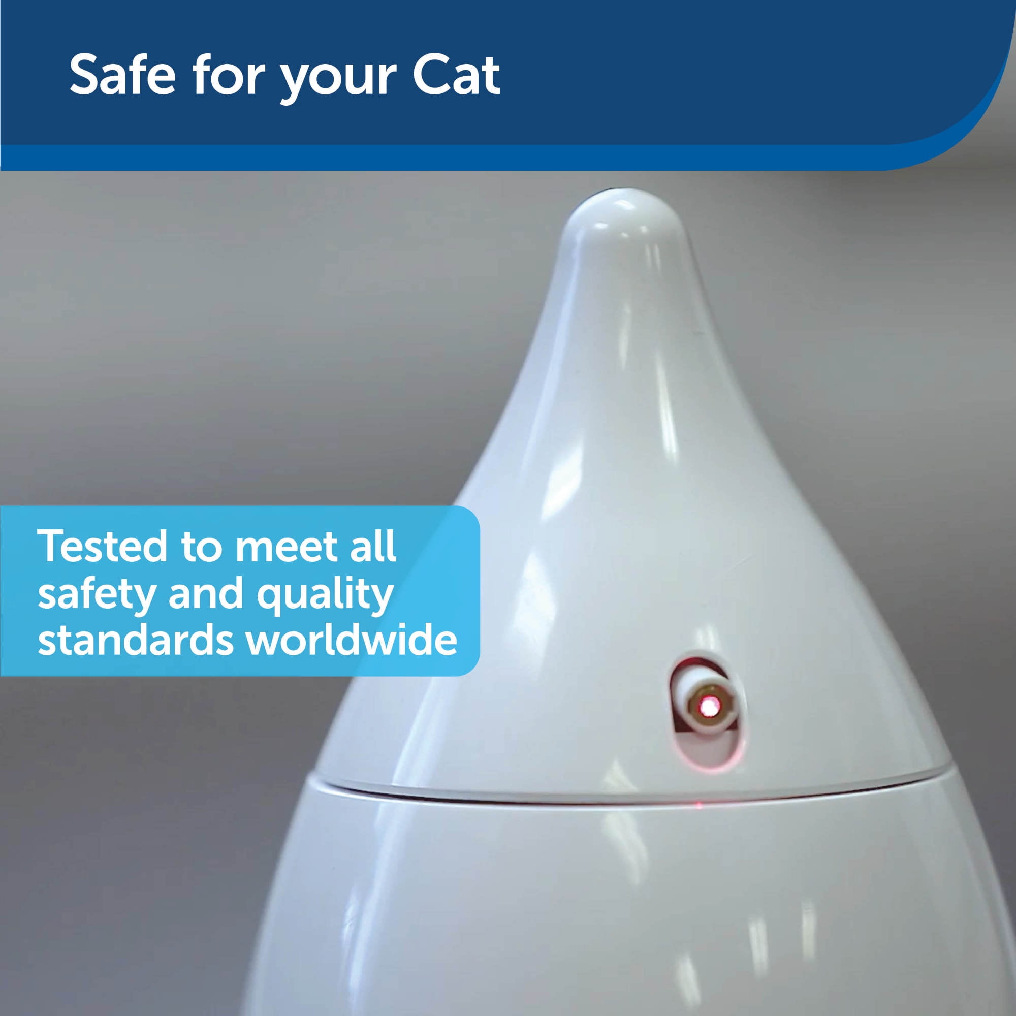 PetSafe Zoom Rotating Laser Cat Toy  Includes 2 Interactive Laser Lights
