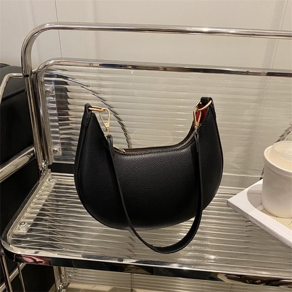 Women’s Shoulder Bag | Casual PU Leather Handbag, Crossbody Messenger Purse, Adjustable Strap, Lightweight, Multiple Colors, Fits Phone Wallet Sunglasses, Everyday Tote for Work, Travel, Parties