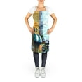 thumbnail image 2 of Carolines Treasures MW1203APRON Street Scene Apron Large multicolor, 2 of 4