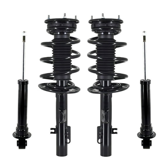 Set of 4 Front Quick Complete Strut-Coil Spring-Rear Strut For 2008 2009 Ford Taurus X AWD
