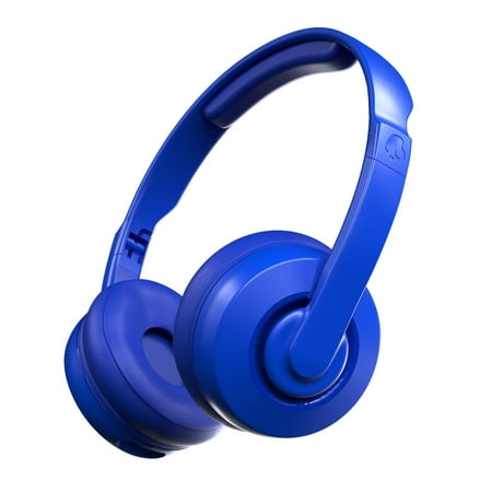 Skullcandy Cassette Wireless Bluetooth on-ear Headphones with Microphone in Cobalt Blue