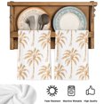 thumbnail image 5 of Orange Palm Tree Kitchen Towels Set of 1, Tropical Summer Botanical Forest Modern Absorbent Dish Towels for Kitchen, Microfiber Hand Towel, Quick Drying Tea Towel for Cleaning Decorative Dishcloths, 5 of 7