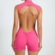 thumbnail image 3 of 2024 Conjunto de yoga y gimnasio para mujer, mono deportivo sexy sin espalda, sin mangas, mono de una pieza para entrenamiento físico, ropa de ciclismo activo, 3 of 5